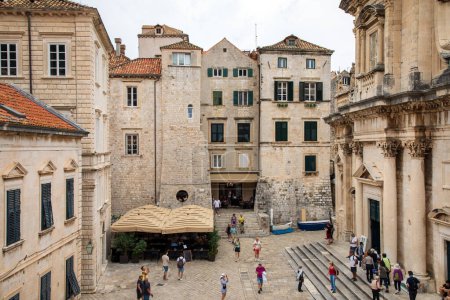 Foto de Dubrovnik, Croacia, 14 de septiembre de 2023: Vista del casco antiguo de Dubrovnik - Imagen libre de derechos