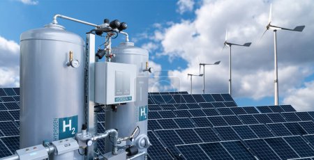 Getting green hydrogen from renewable energy sources