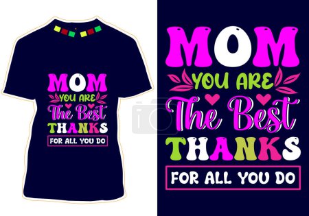 Téléchargez les photos : T-shirt Happy Mothers Day Design - en image libre de droit