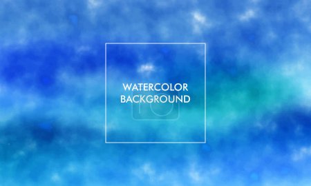 Watercolor Gradient mesh abstract blur texture background with colorful color, beauty color