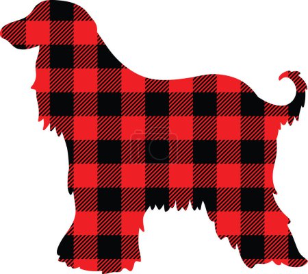 Illustration for Dog figure icon, isolated - Royalty Free Image