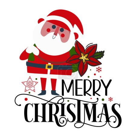 Foto de Feliz Navidad diseño de vectores tipográficos, texto aislado, composición de letras - Imagen libre de derechos