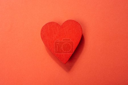 Photo for Heart shape icon as love and romance concept - Royalty Free Image