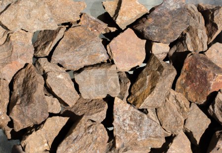 Foto de Piedra preciosa de bronzita como espécimen de roca mineral natural - Imagen libre de derechos