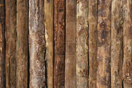 Photo for Vintage rustic pattern background on wooden planks - Royalty Free Image