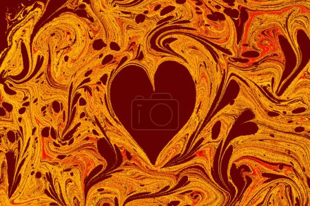 Photo for Abstract modern love concept romantic background templates for design - Royalty Free Image