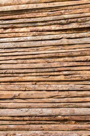Foto de Tablones de madera como textura de fondo de madera - Imagen libre de derechos