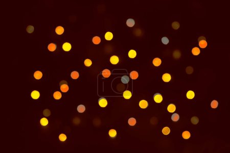 Photo for Blurred and glowing lights. Christmas texture of lights.  Festive background - Royalty Free Image