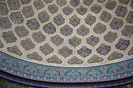 Téléchargez les photos : Exemple de motif d'art floral de l'époque ottomane - en image libre de droit
