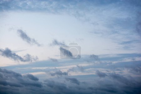 Photo for Dark and grey clouds in the sky - Royalty Free Image