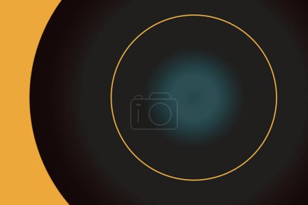 Photo for Modern background with circles. Abstract design for flyers banners and presentations, with space for text - Royalty Free Image