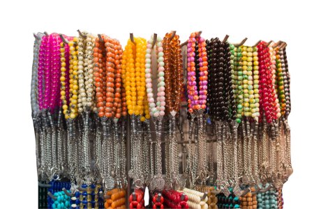 Téléchargez les photos : Ensemble de chapelet de perles de prière pour pratiquer la méditation pleine conscience perles de prière - en image libre de droit
