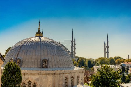 Photo for Outer view of dome in Ottoman architecture  in, Istanbul, Turkey - Royalty Free Image