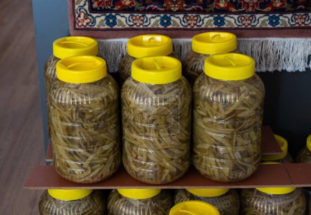 Photo for Pickled fermented vegetables for long-term storage - Royalty Free Image
