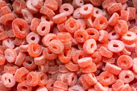 Téléchargez les photos : Bonbons délicieux durs colorés dans la vue - en image libre de droit