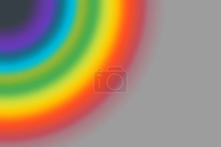Foto de Elegante gradaciones de color Fondo de pantalla con color brillante del arco iris para el sitio web, bandera. - Imagen libre de derechos