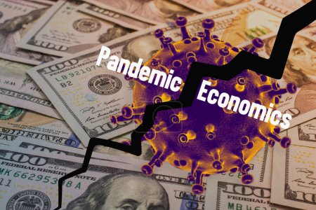 Photo for Concept of  the financing and financial funding of pandemic crisis - Royalty Free Image