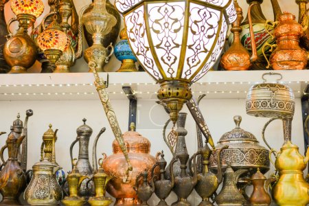 Téléchargez les photos : Mosaïque lampes ottomanes de Grand Bazar à Istanbul - en image libre de droit