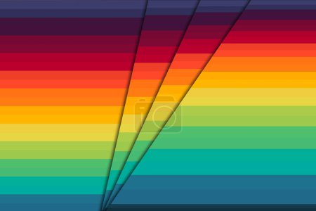 Photo for Modern soft gradient lines as colorful gradient lines - Royalty Free Image