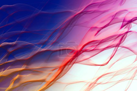 Photo for Abstract background with lines as wallpaper template - Royalty Free Image