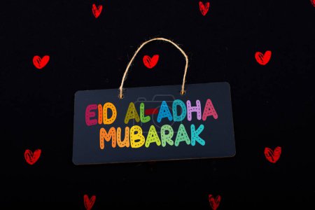 muslimischen Feiertag des Opfers, glücklich eid al-adha mubarak Formulierung