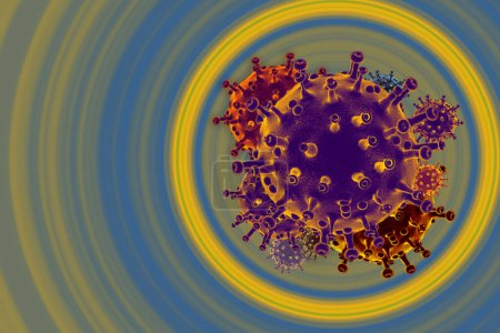 Téléchargez les photos : COVID-19 Contexte de l'éclosion de coronavirus. Arrêter la propagation de l'épidémie mondiale de pandémie du virus Corona - en image libre de droit