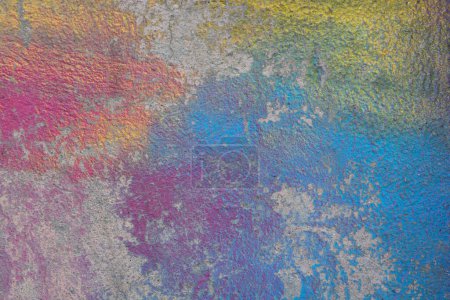 Téléchargez les photos : Fond abstrait coloré de texture de mur grunge. Texture des murs en béton - en image libre de droit