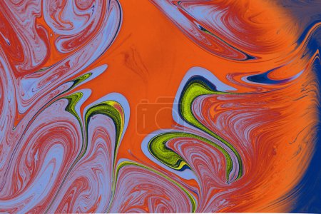 Foto de Patrones de arte jaspeado como fondo colorido abstracto - Imagen libre de derechos