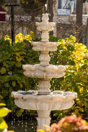 Turkish Ottoman style antique  fountain in view