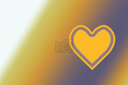 Photo for Valentines day card concept. Heart for Valentines Day Background. - Royalty Free Image