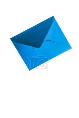 Photo for Isolated colorful envelope on a white background - Royalty Free Image