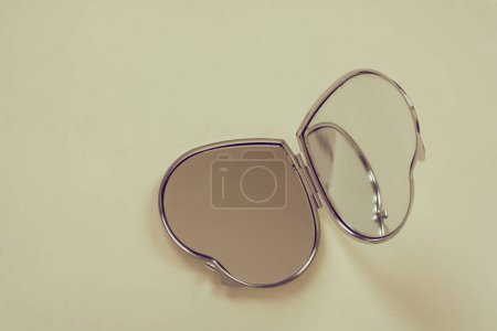 Photo for Decorative objects in pairs in the shape of a heart - Royalty Free Image