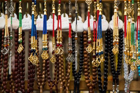 Ensemble de perles de prière de différentes couleurs