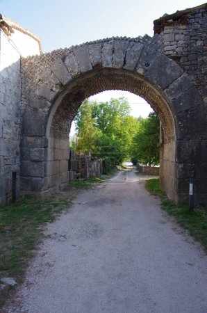 Archaeological site of Altilia - Porta Tammaro - One of the four access gates to the Roman city