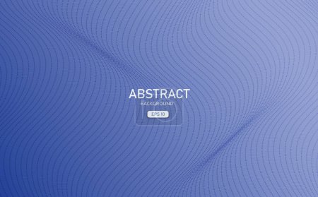 Illustration for Abstract background with dynamic lines. vector illustration. - Royalty Free Image