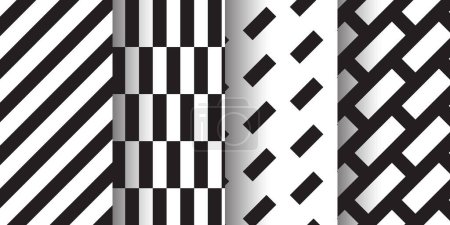 Foto de Fondo geométrico moderno abstracto. ilustración vectorial sin costura con patrón diagonal - Imagen libre de derechos