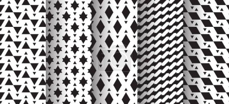 Foto de Fondo abstracto. textura monocromática. patrón blanco y negro. - Imagen libre de derechos