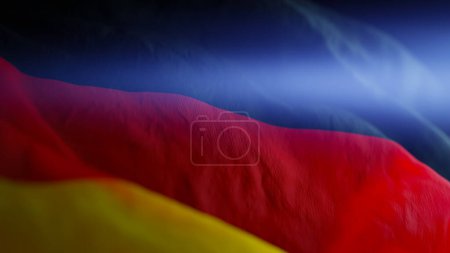 Photo for Germany Waving National Flag,3d rendering - Royalty Free Image