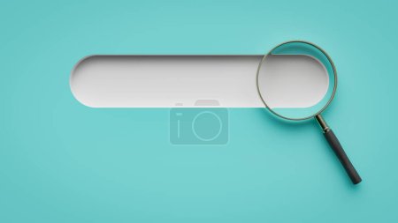 Photo for Web browser search bar concpets backgrounds,3d rendering - Royalty Free Image