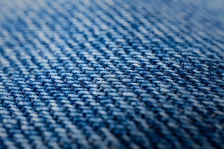 Foto de Primer plano jean azul textura textil fondos - Imagen libre de derechos