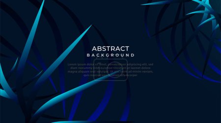 Illustration for Blue simple abstaract background - Royalty Free Image