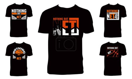 Basketball Typography T Shirt Design Bundle. 