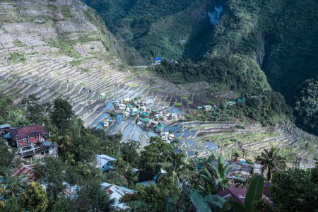 Foto de Beautiful landscape at Mountain Province Banaue Ifugao, Philippines - Imagen libre de derechos