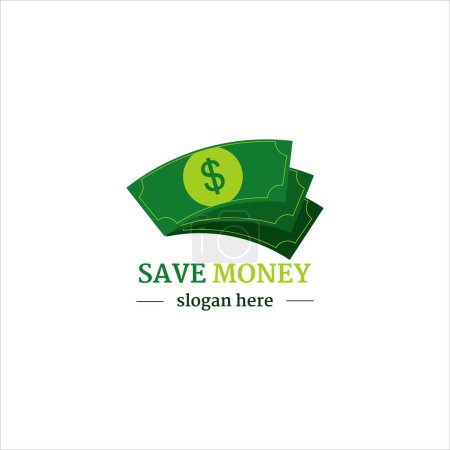 Illustration for Vector logo of money - Royalty Free Image