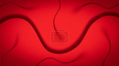 Foto de Luz de lujo abstracto rojo escarlata gradiente fondo. Olas y dunas. Ultra HD 8k 4K Fondos de pantalla. Grainy, ruidoso, textura áspera. Para pantalla de escritorio, diseño de sitios web, superposición, plantilla, banner, estilo - Imagen libre de derechos
