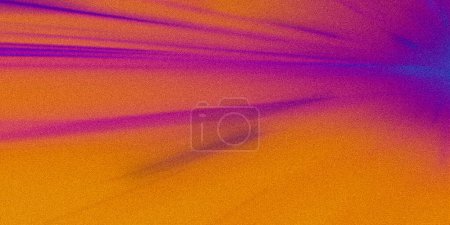 Ein heller Farbblitz. Exklusiver heller orange rosa gelb lila körniger Hintergrund. Perfekt für Design, Banner, Hintergrundbilder, Vorlagen, Kunst, kreative Projekte und Desktop. Vintage-Charme