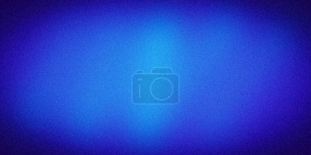Hochwertiger abstrakt körniger ultraweiter blauer, azurblauer Hintergrund. Perfekt für Design, Banner, Hintergrundbilder, Vorlagen, Kunst, kreative Projekte und Desktop. Exklusive Qualität, Vintage-Stil