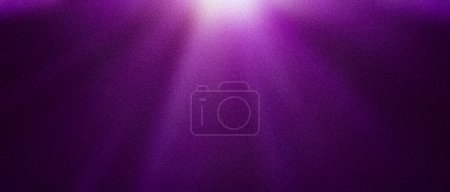 Photo for Elevate designs with soft pink-violet rays. Exclusive dark grainy ultra-wide pixel gradient. Ideal for various projects, featuring premium vintage quality - Royalty Free Image