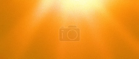 Energetische Sonneneruption auf körnigem ultrabreitem, pixelig orange gelb goldbraun beigem Gradientenhintergrund. Ideal für Design, Banner und Kunst. Hochwertige Jahrgangsqualität