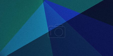 Captivating geometric patterns on pixelated multicolored blue azure ultramarine green turquoise emerald gradient. Ideal for wallpapers, templates, art. Premium vintage quality